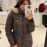 MK Pufferjacke mit Gürtel