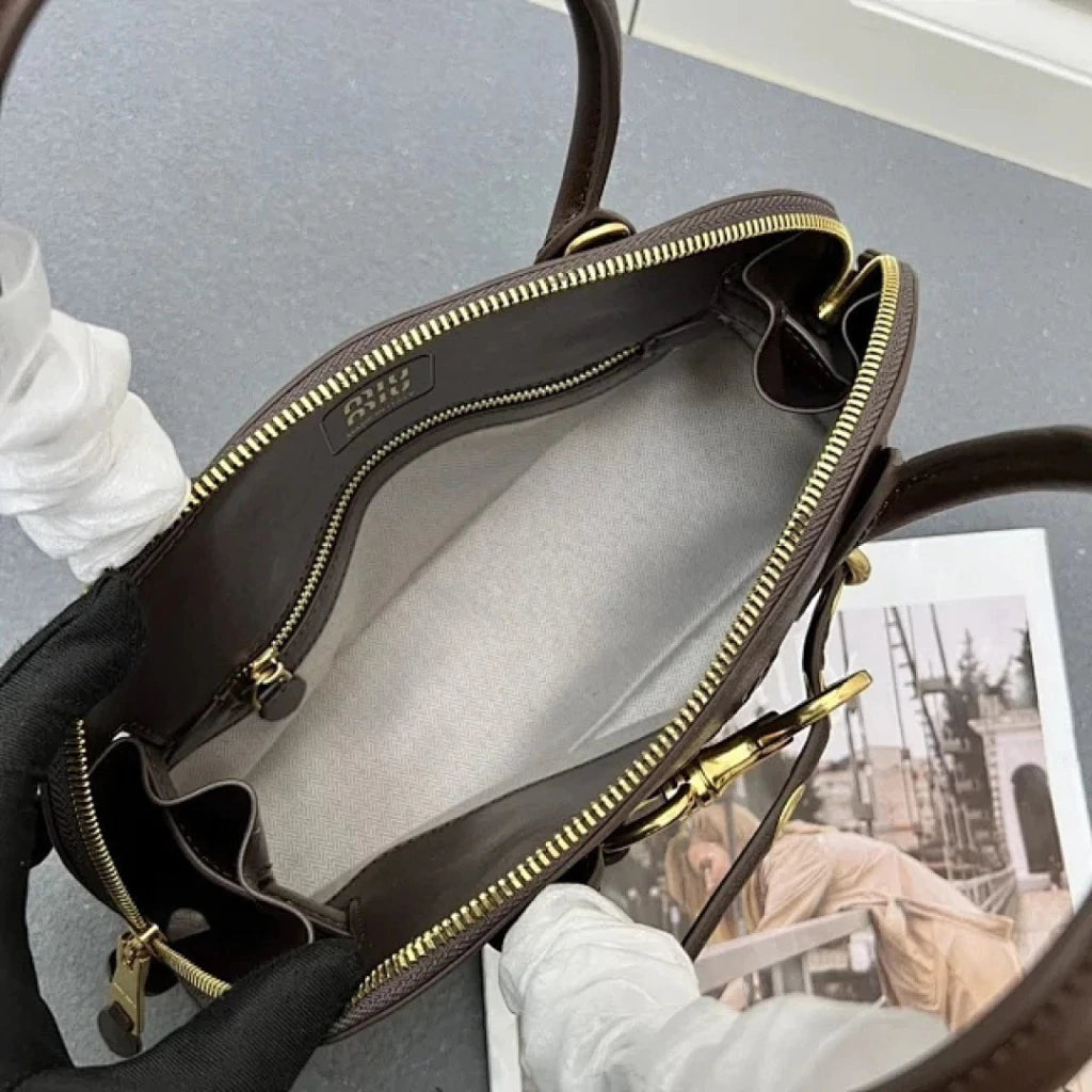 Bolsa Aventure Napa Marrom