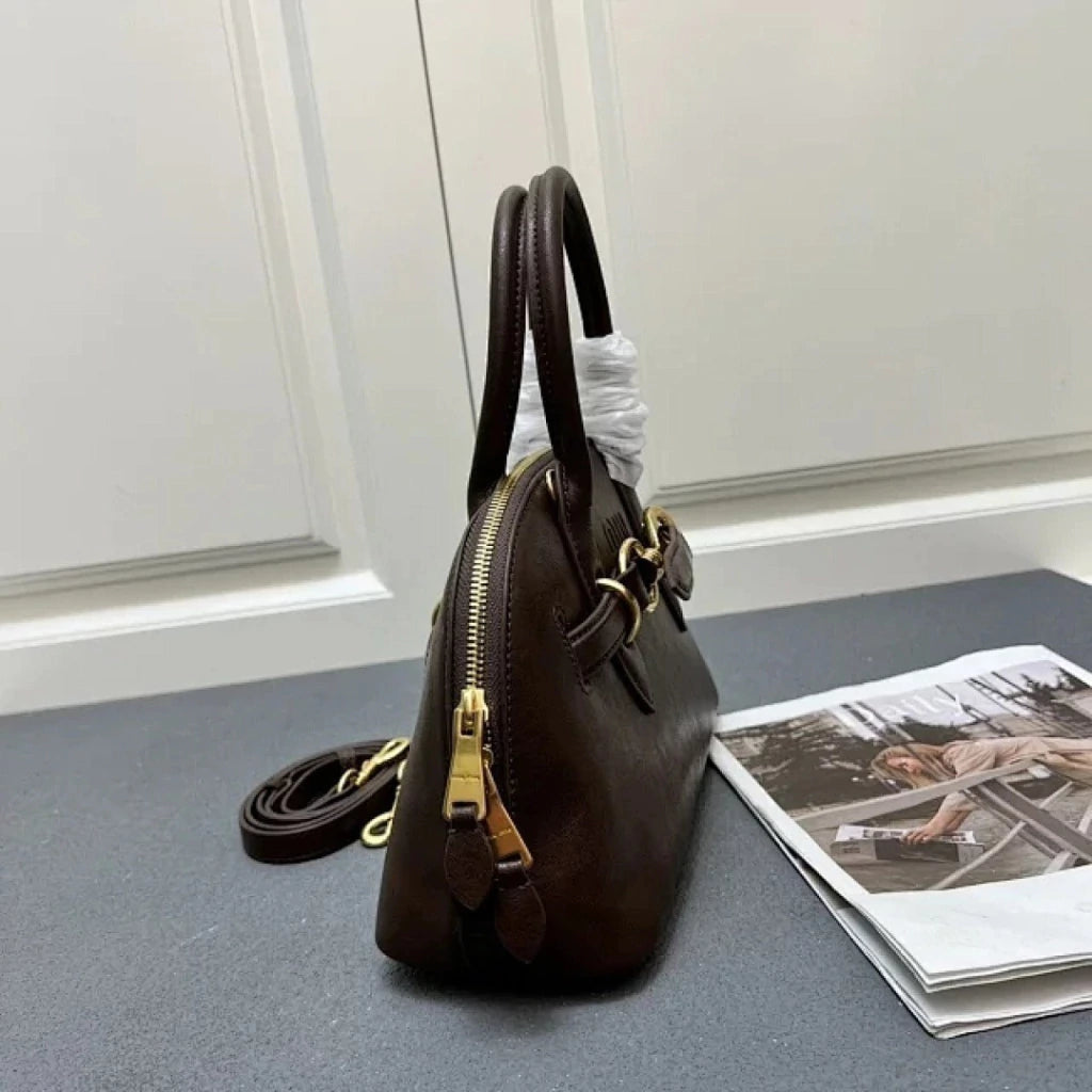 Bolsa Aventure Napa Marrom